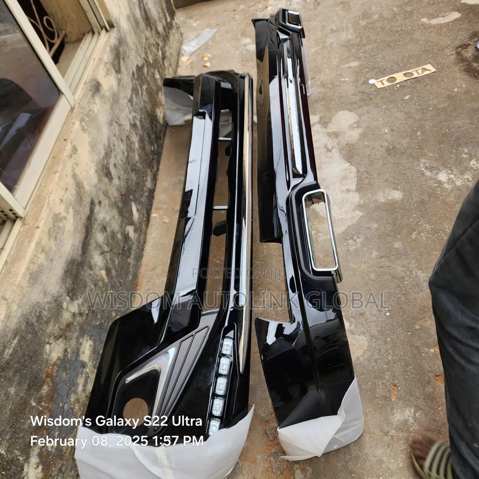 Front and Back Bumper Attachment or Padded for Prado 2014/17