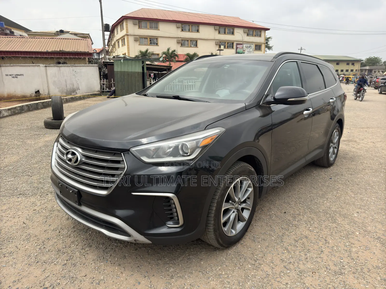 Hyundai Santa Fe Limited Ultimate AWD 2017 Black