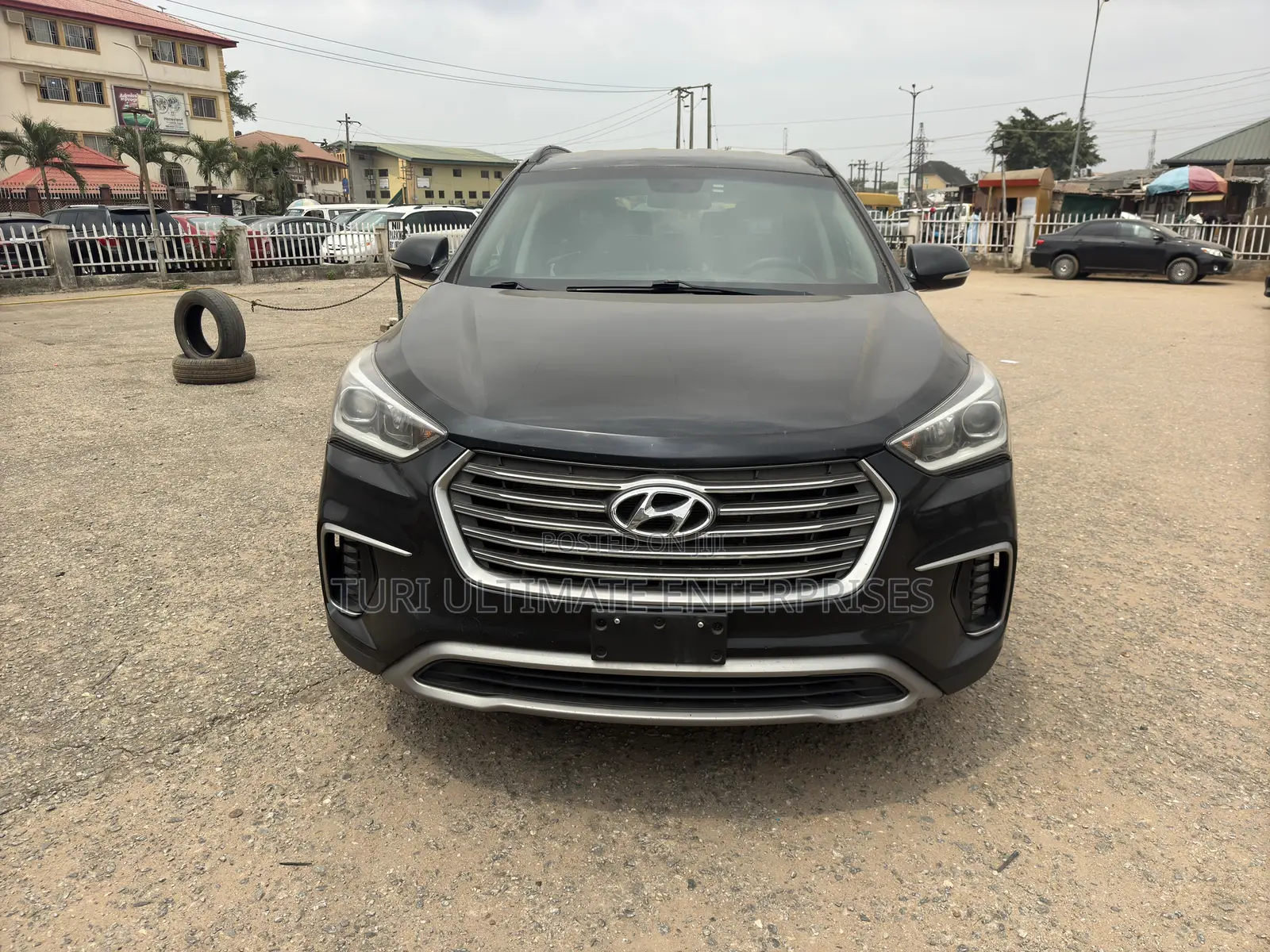 Hyundai Santa Fe Limited Ultimate AWD 2017 Black