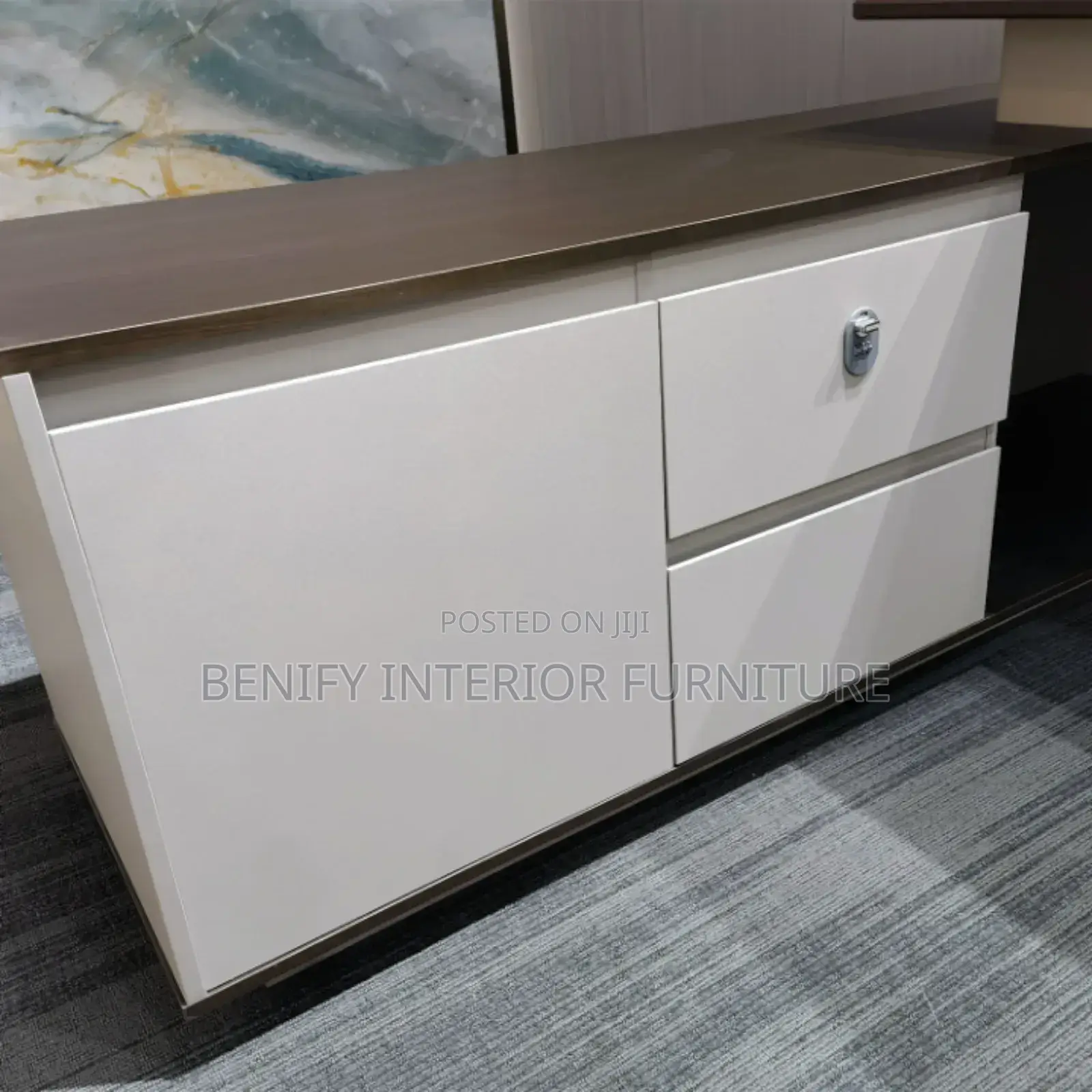 1.8 Meter Executive Director Office Table With Light