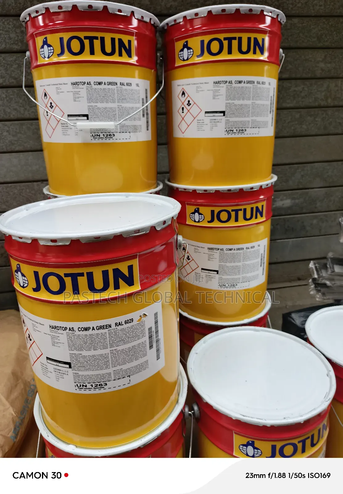 Jotun Hardtop As, Green Ral 6029 Paint (A and B) Component