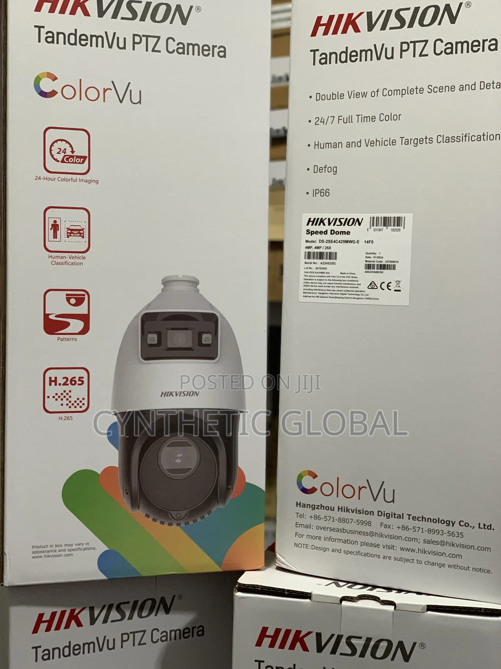 Hikvision 4mp Ip Tandemvu PTZ Camera Ds_2se4c425mwg_e