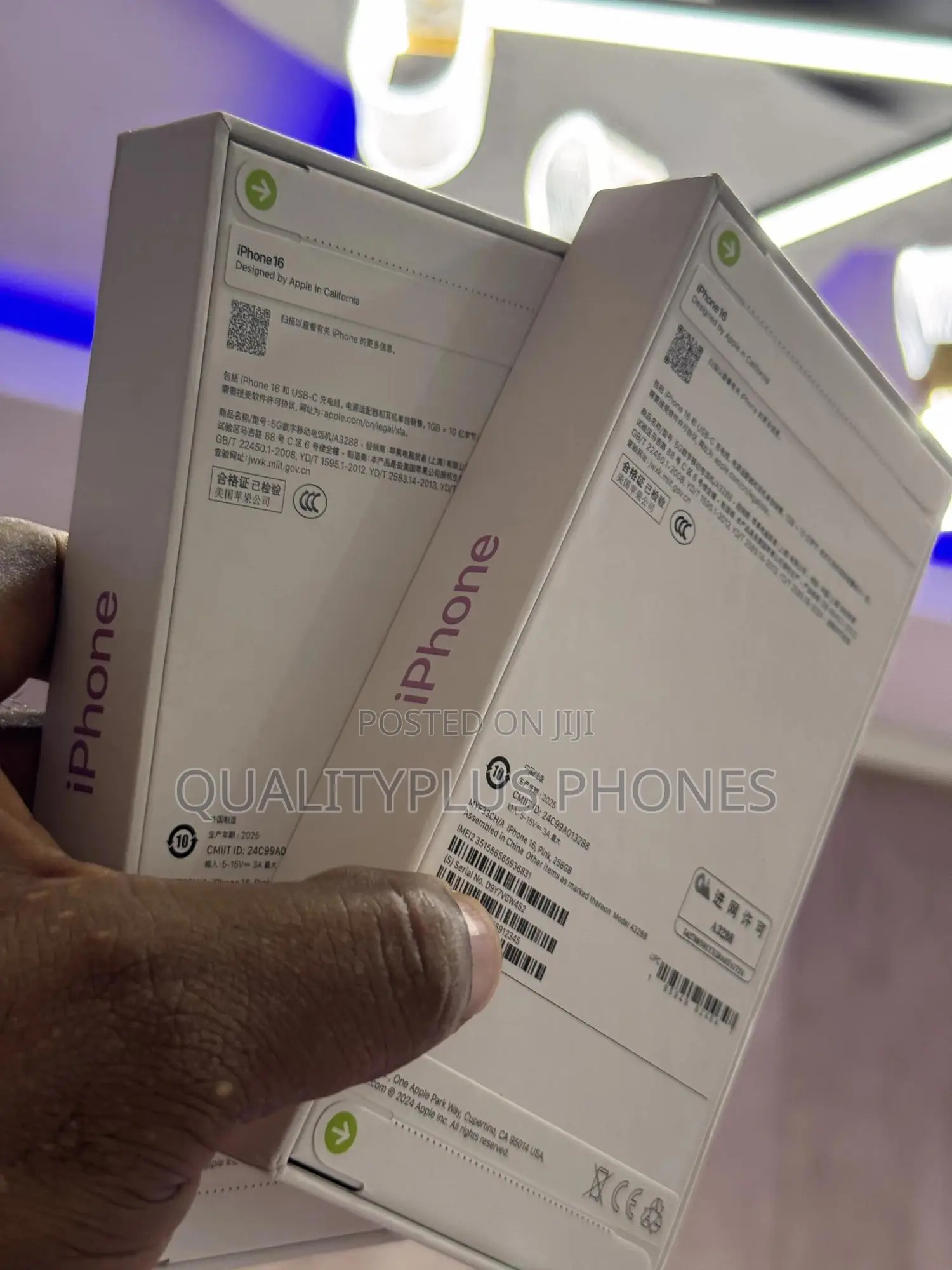 New Apple iPhone 16 256 GB Pink