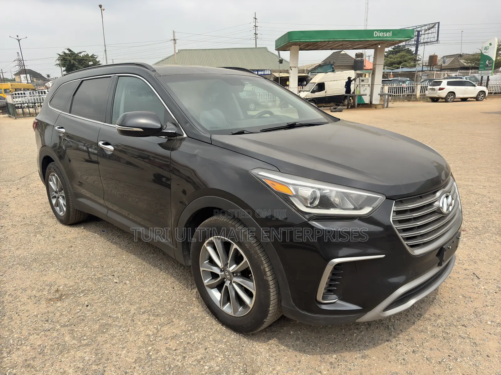 Hyundai Santa Fe Limited Ultimate AWD 2017 Black