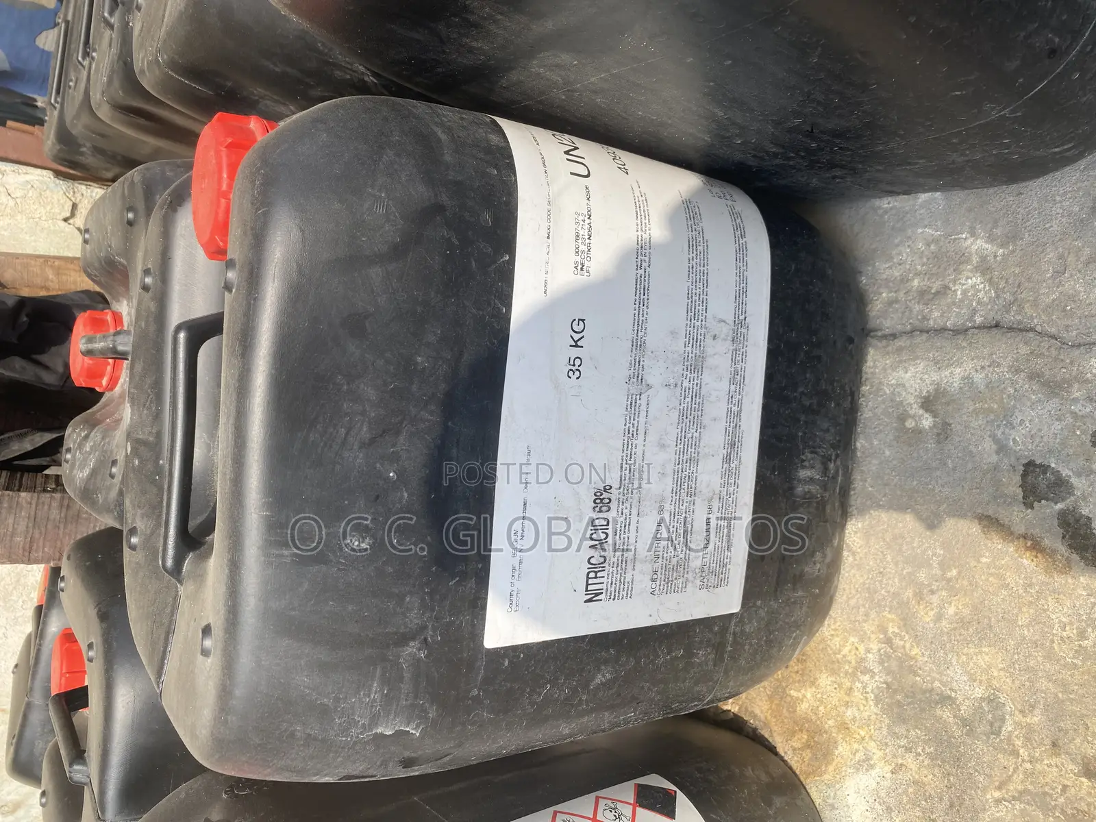 Nitric Acid 68% 35kg Acid Chemical