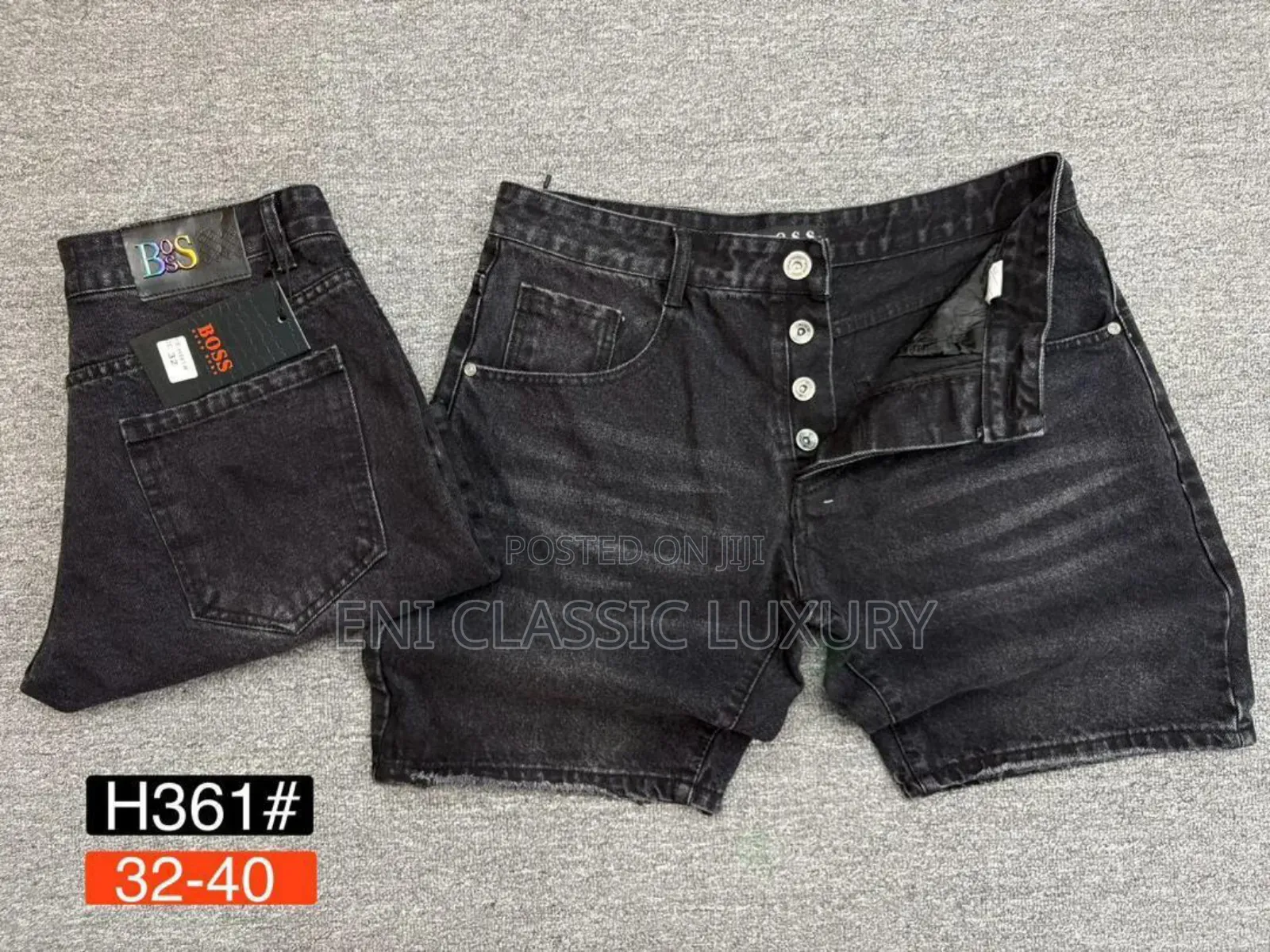 Top Quality Luxury Men's Jeans Short Prada Available