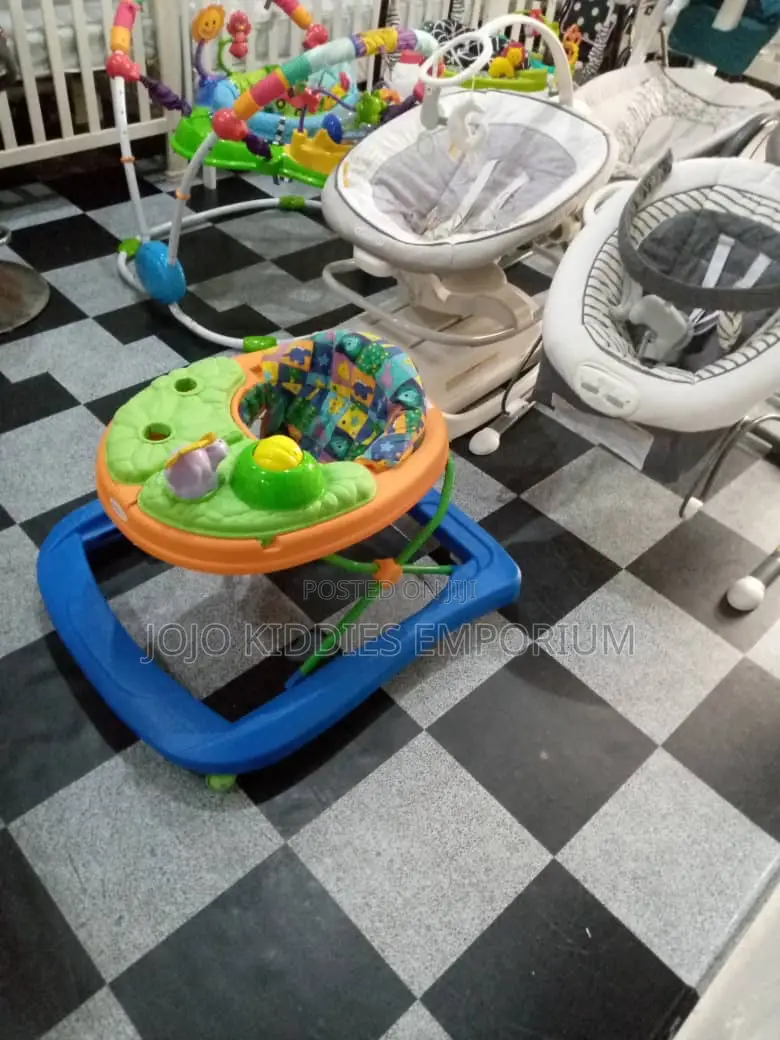 US Used Baby Walker With Inbuilt Tray