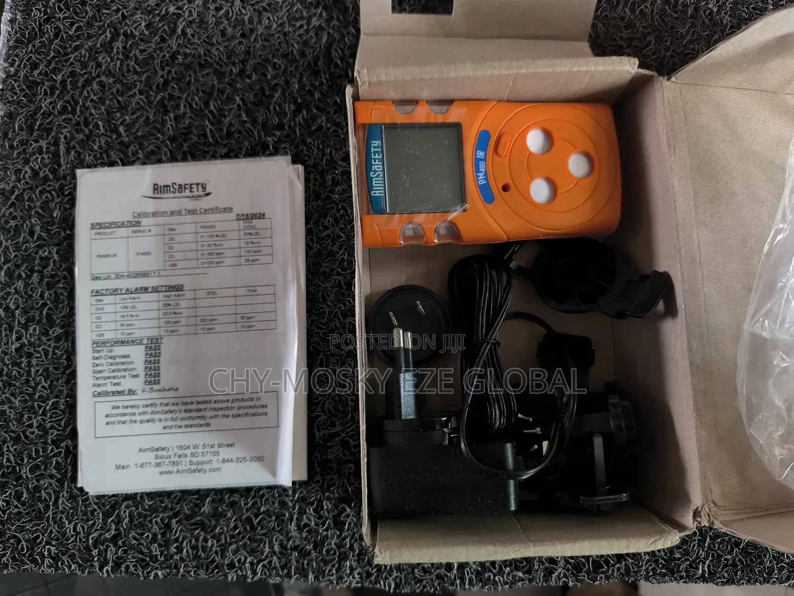 Portable Gas Detector Alarm
