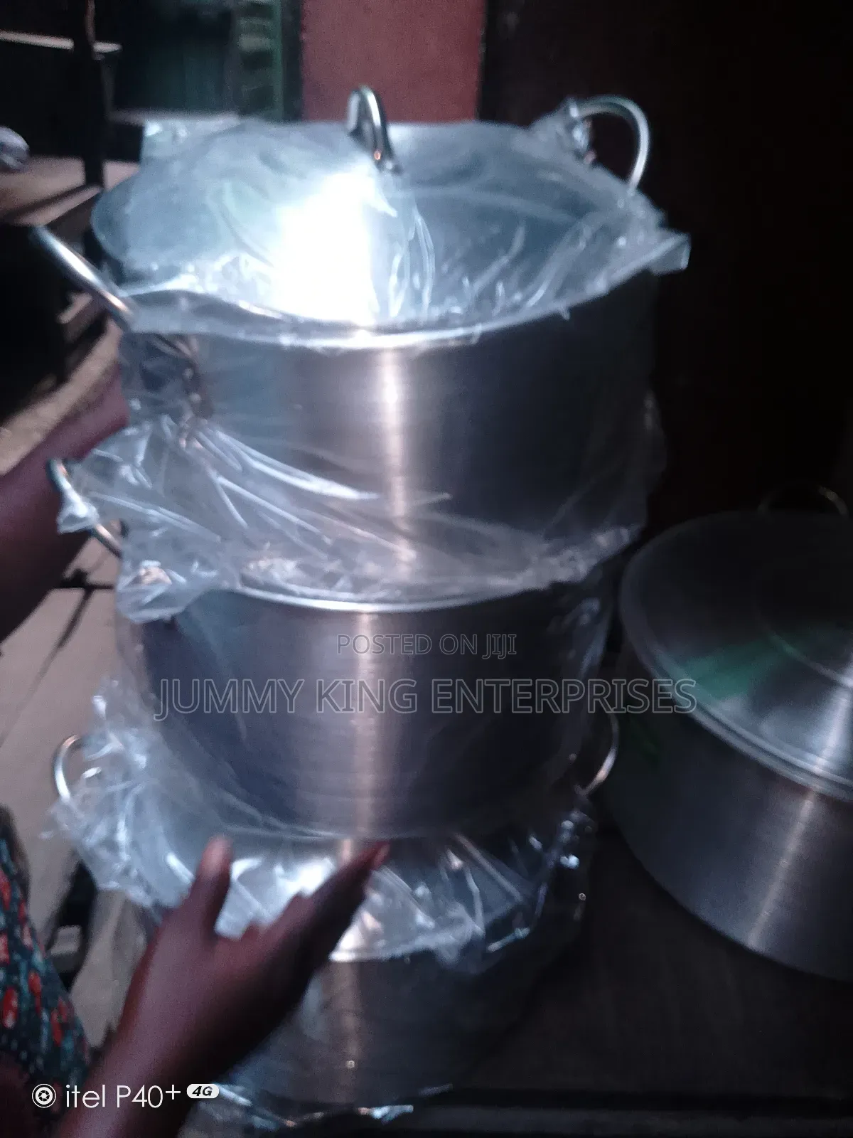 Quality Aluminum Cooking Pots 3 Sets