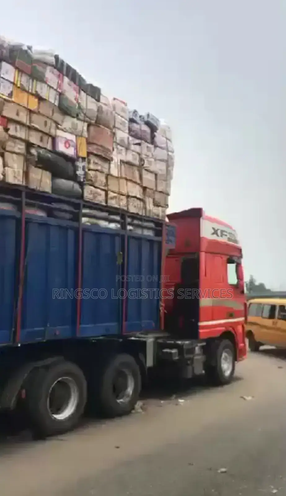Send Cargo From Nigeria ๐ณ๐ฌ to Ghana ๐ฌ๐ญ by Land Trucking Transport