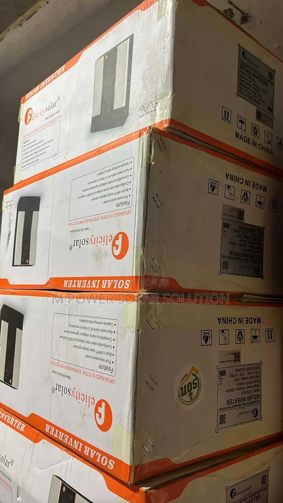3kva 24v Felicity Non-Transformer Base Solar Inverter