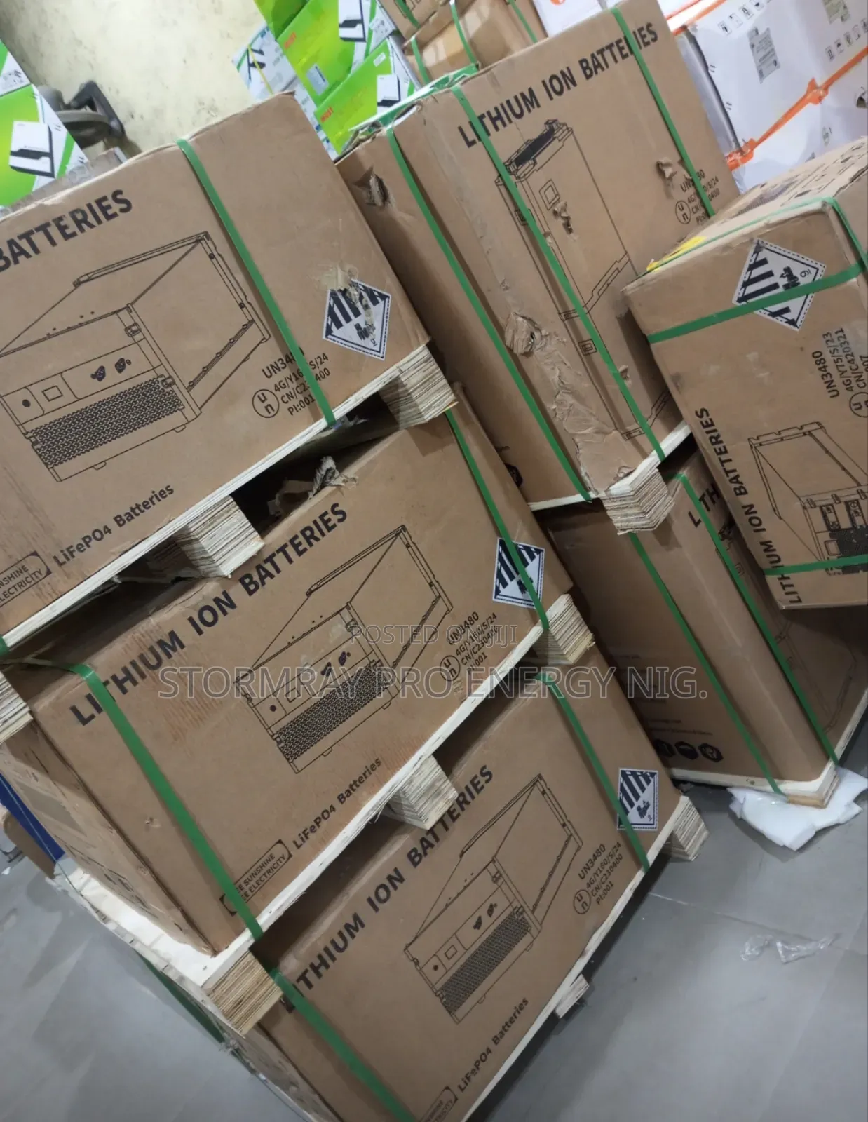15kwh Blue Carbon Flat Lithium Battery