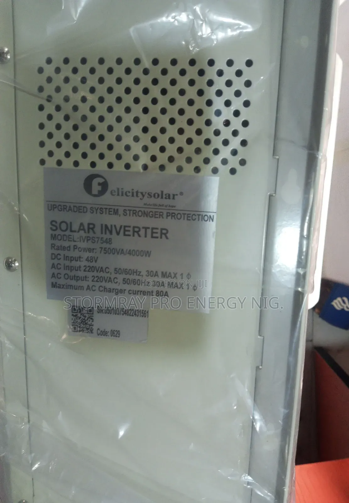 7.5kva Felicity Ivps Inverter