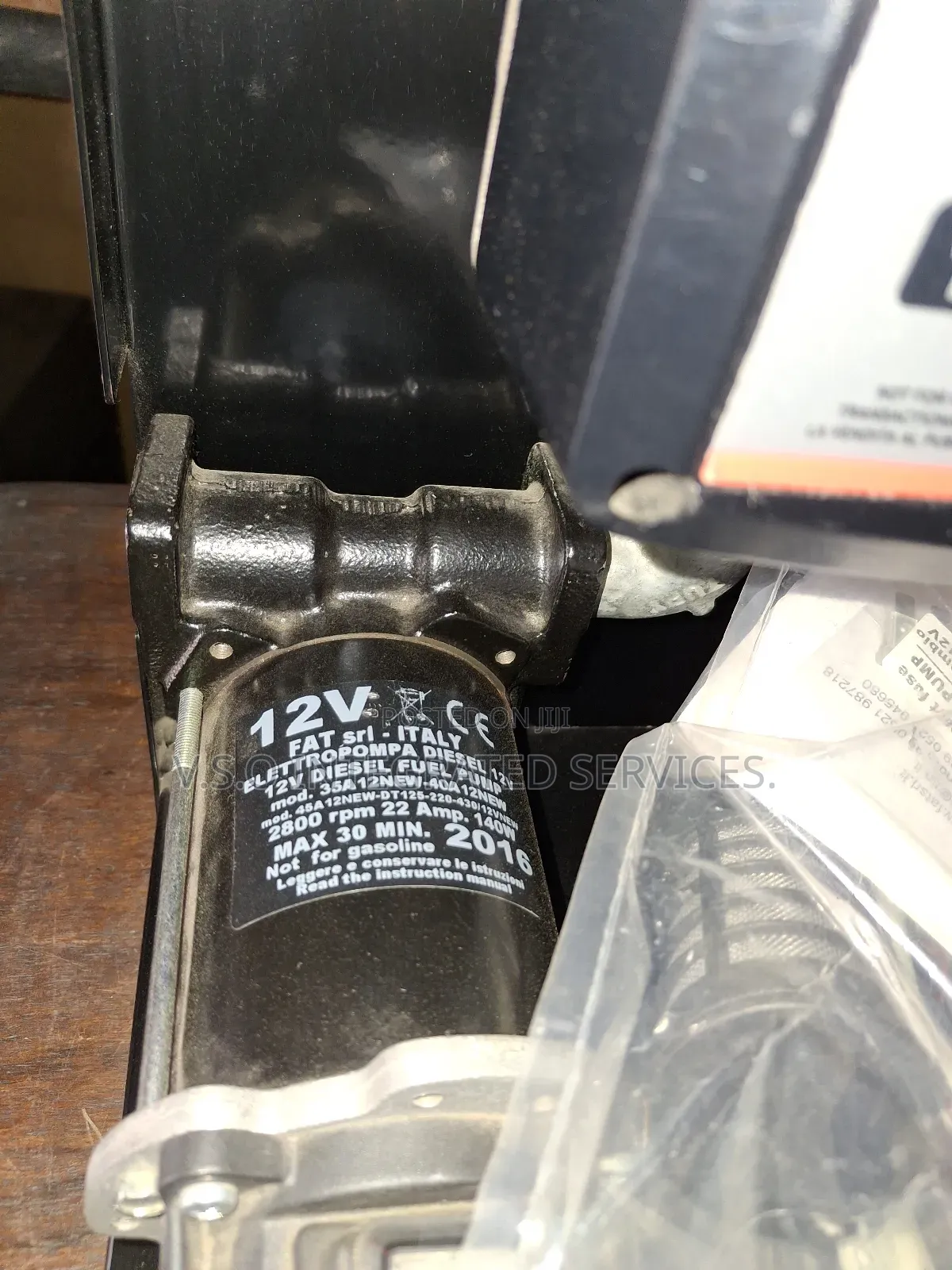 12V Fat Battery Diesel/Fuel Pump