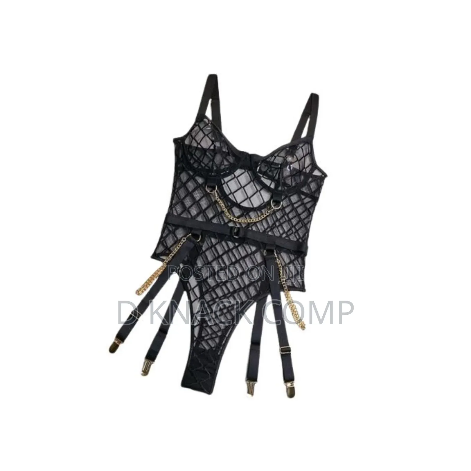 Lingerie Fishnet Outfit for Naughty and Looks