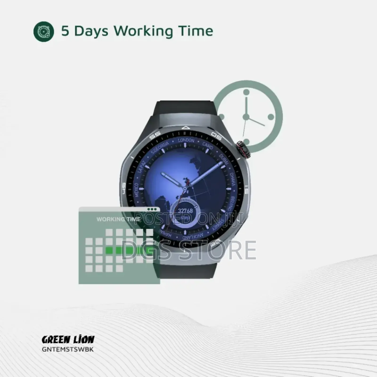 Green Lion Tech Master Smart Watch