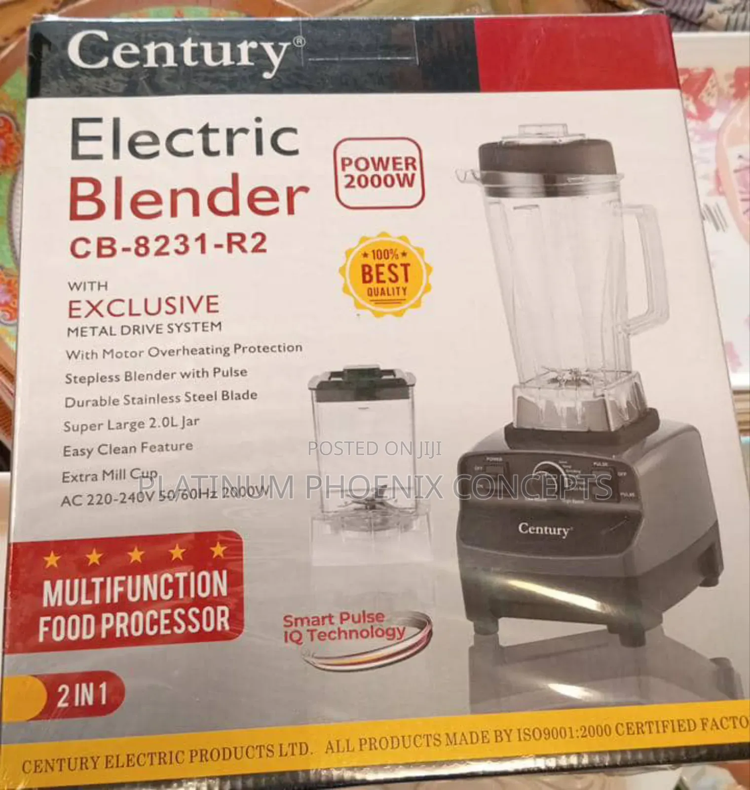 Century 2in1 Grinder