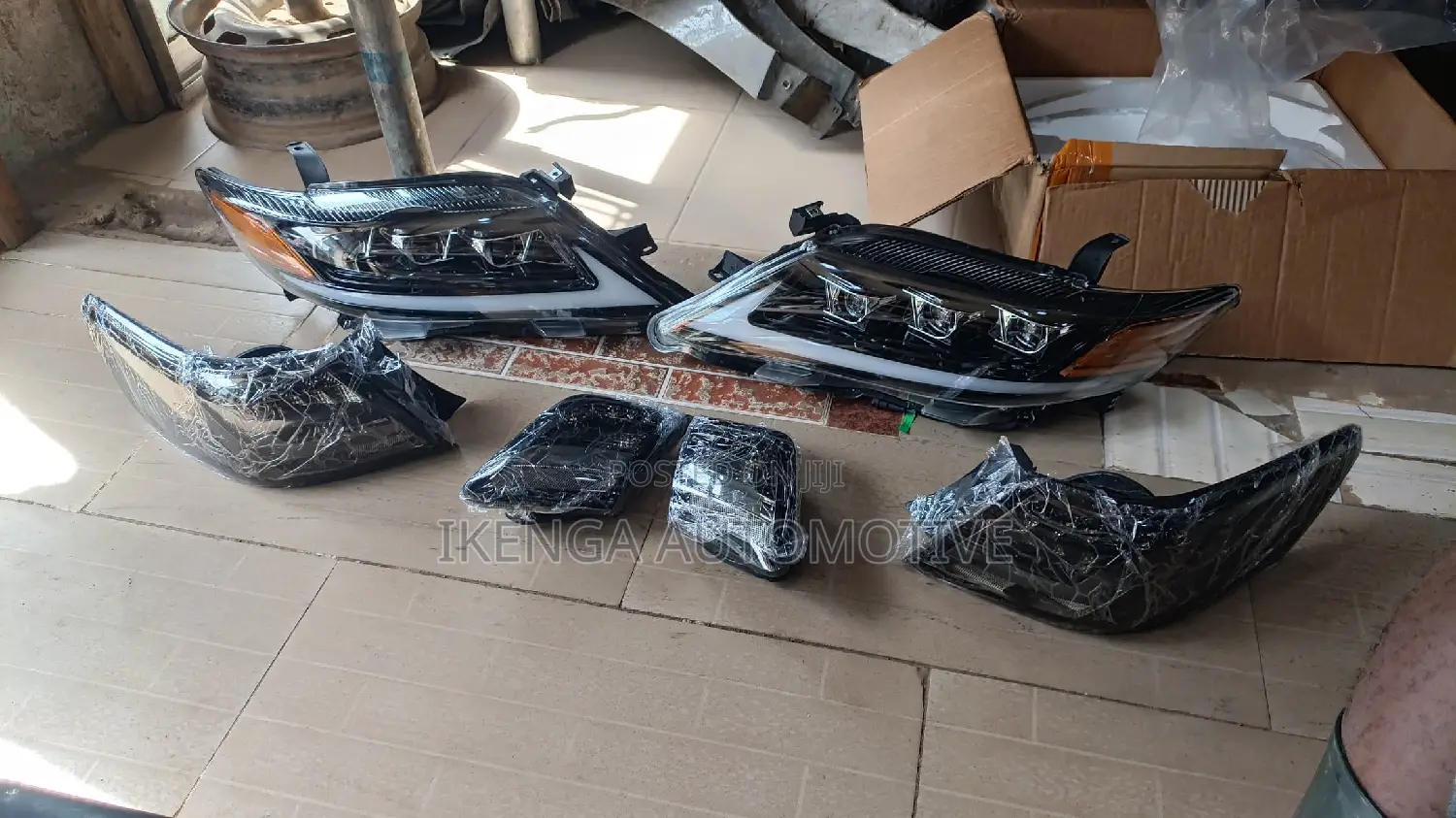 Upgrading Headlight and Rearlight Toyota Camry 2010