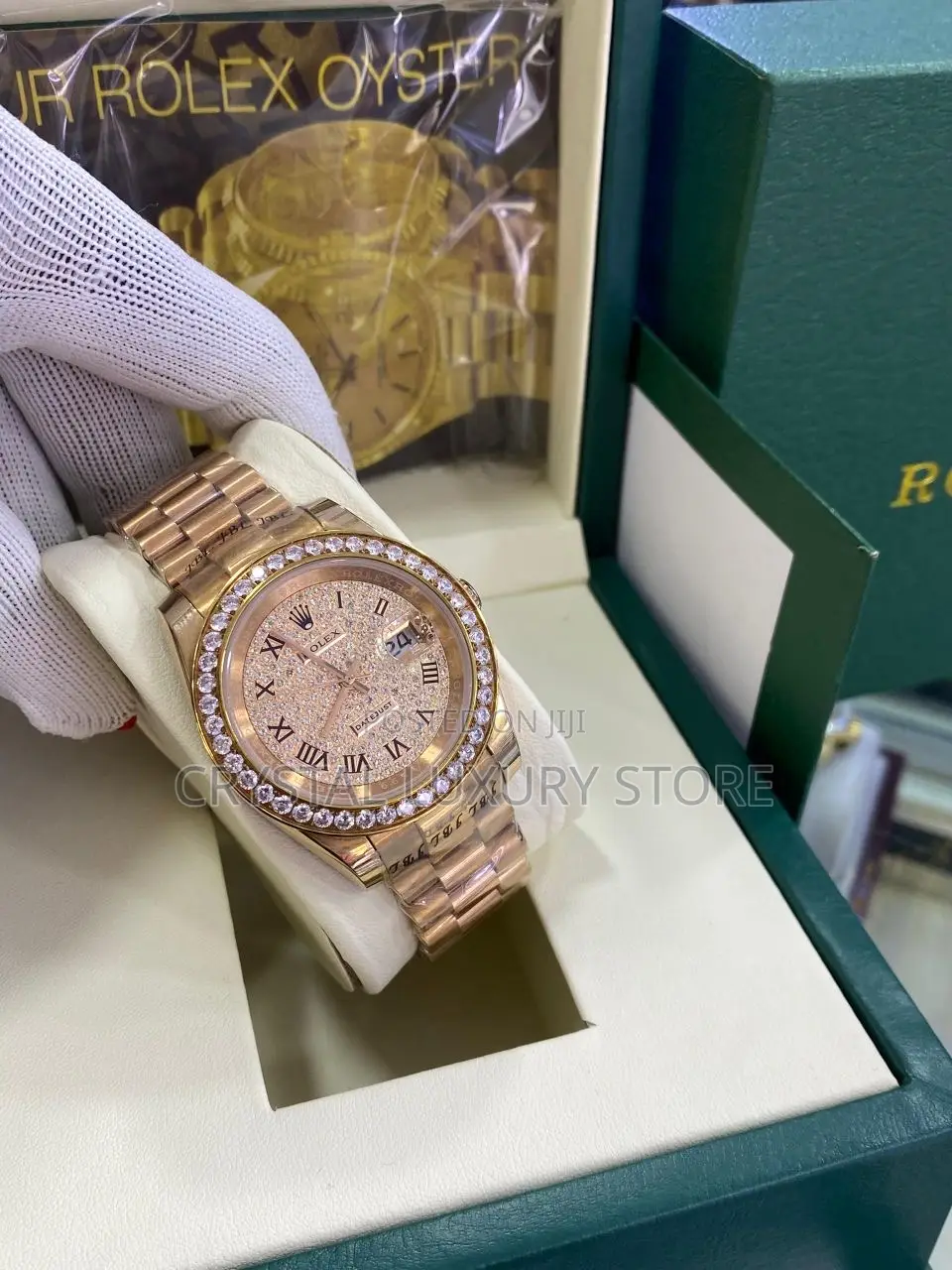 Grade AAA Rolex Quality Luxury Chain Wristwatch