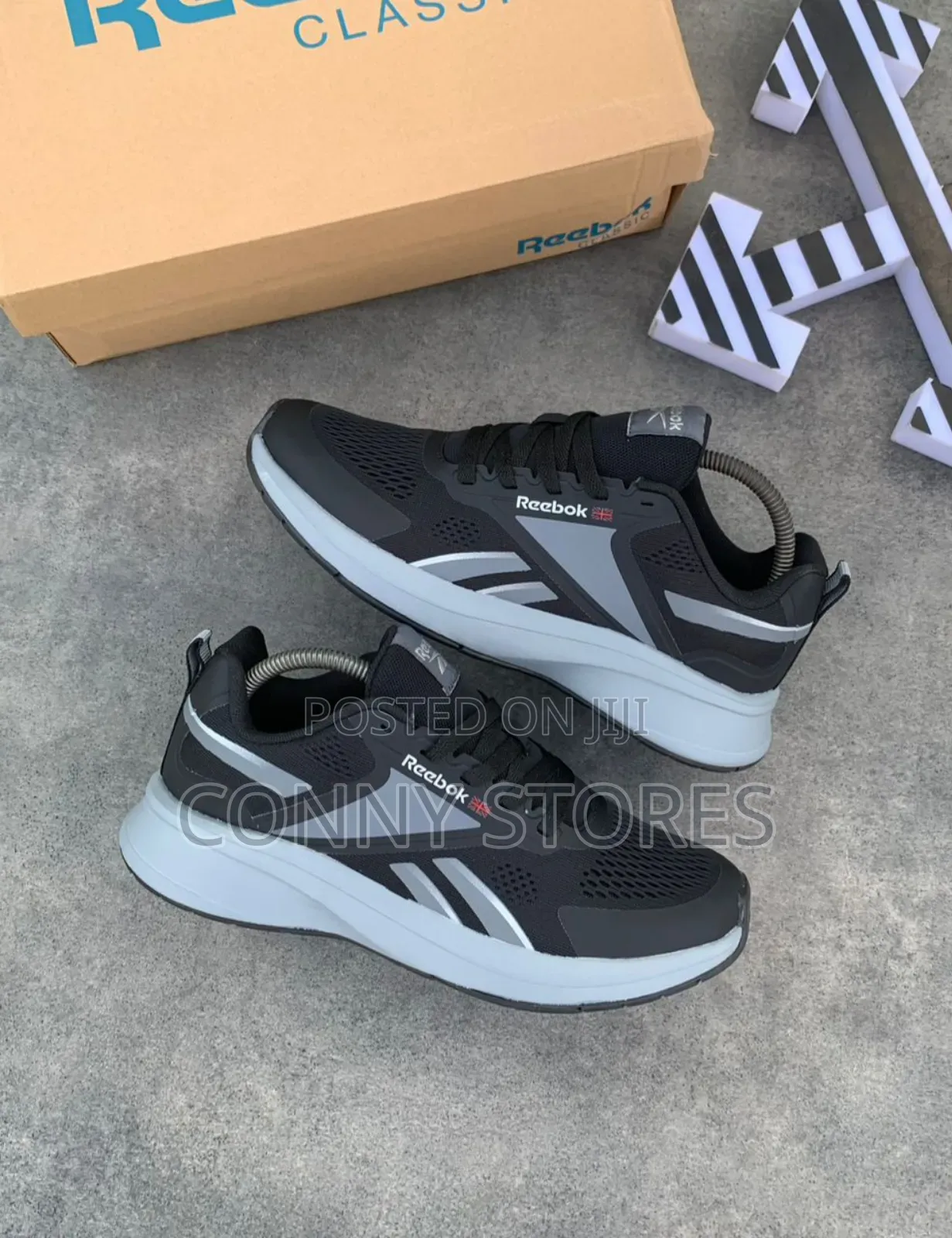 Luxury Black Reebok Float Ride Fuel Fusi Run USA Sneakers