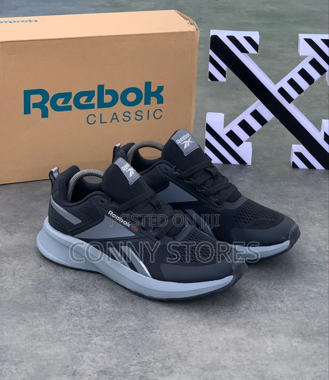 Luxury Black Reebok Float Ride Fuel Fusi Run USA Sneakers