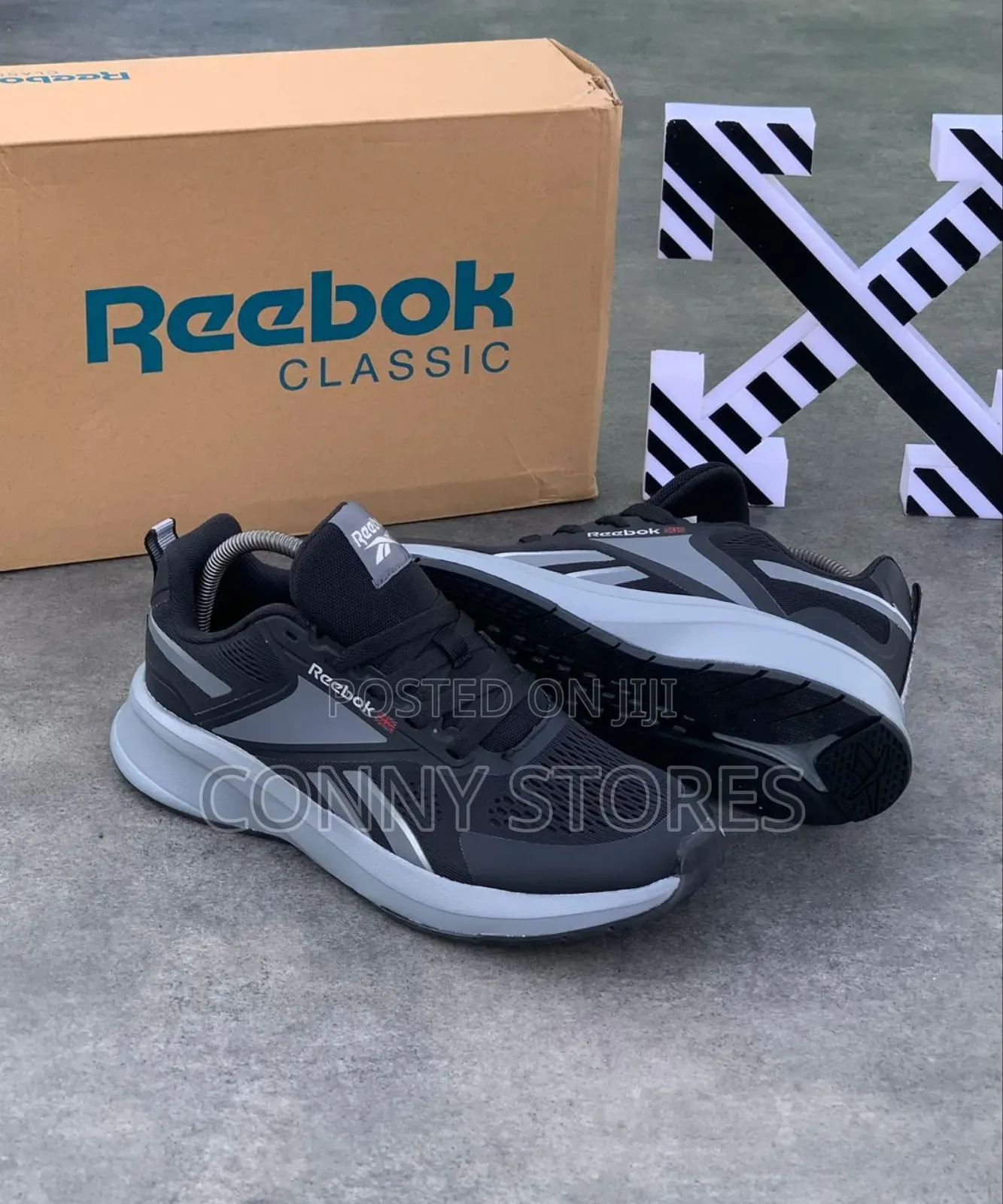 Luxury Black Reebok Float Ride Fuel Fusi Run USA Sneakers