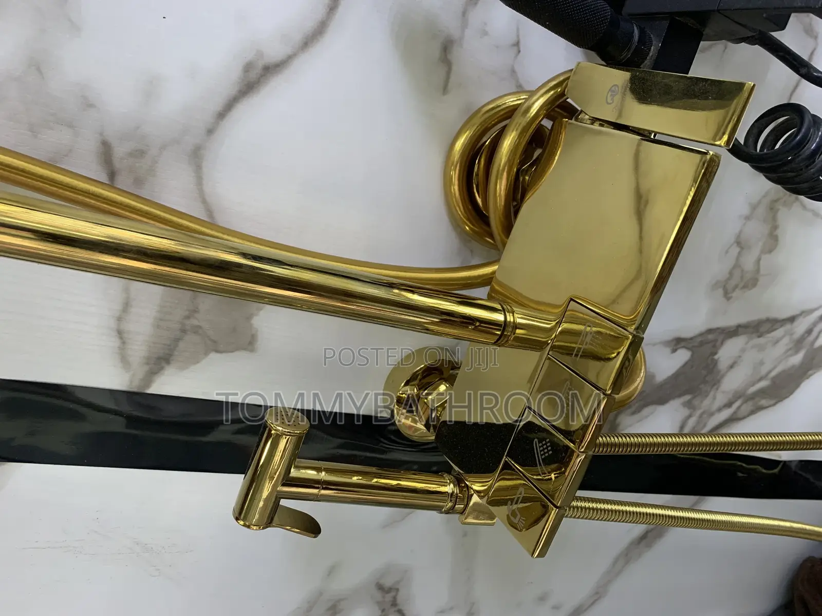 Gold Shower Mixer