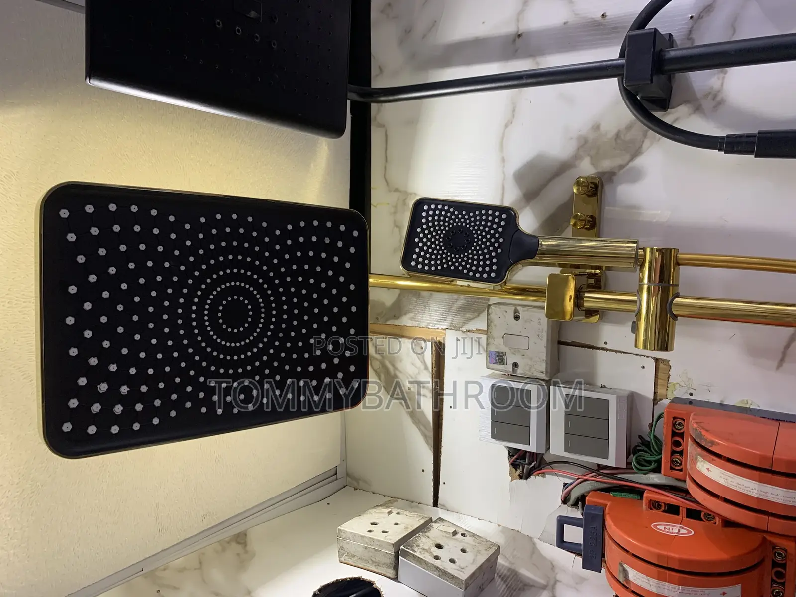 Gold Shower Mixer