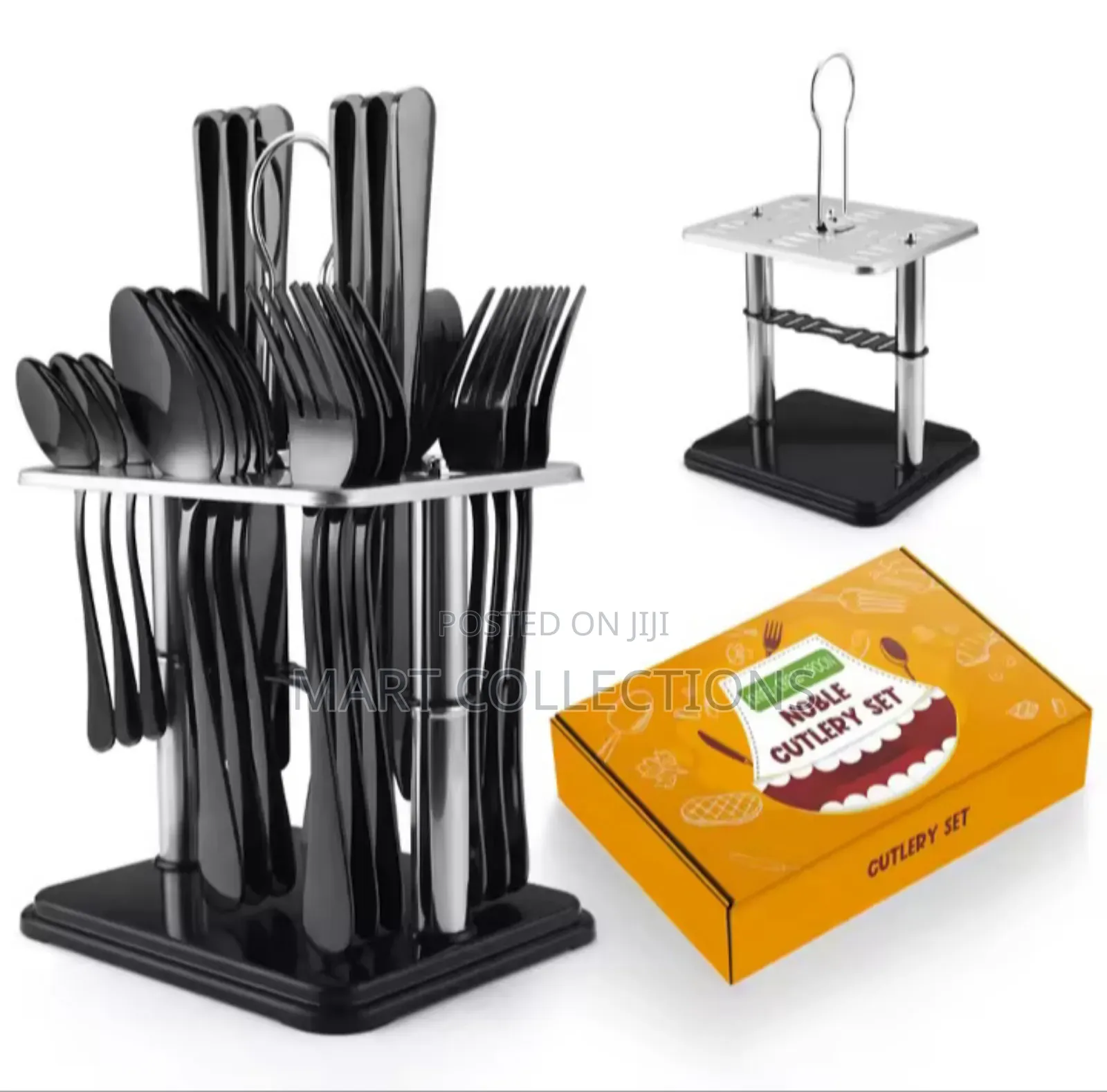 24Pcs Luxury Cutlery Set | Premium Stainless Steel Tableware
