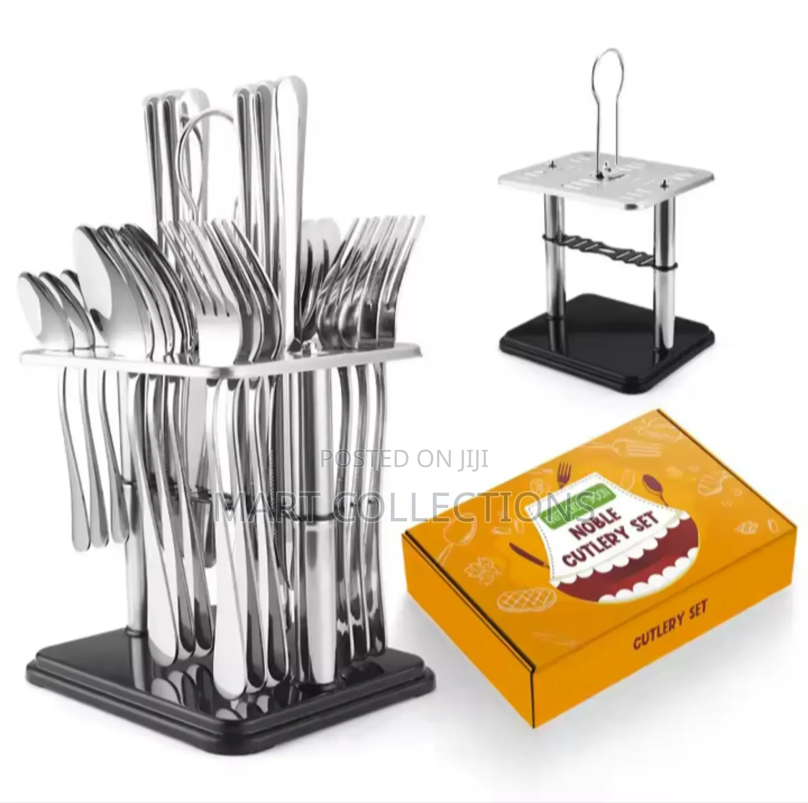 24Pcs Luxury Cutlery Set | Premium Stainless Steel Tableware
