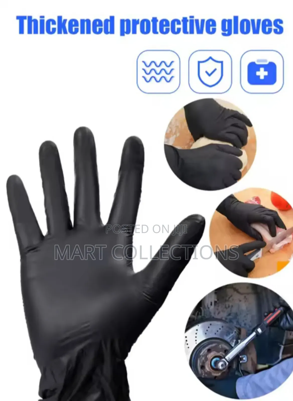 Black Gloves / Safety Gloves
