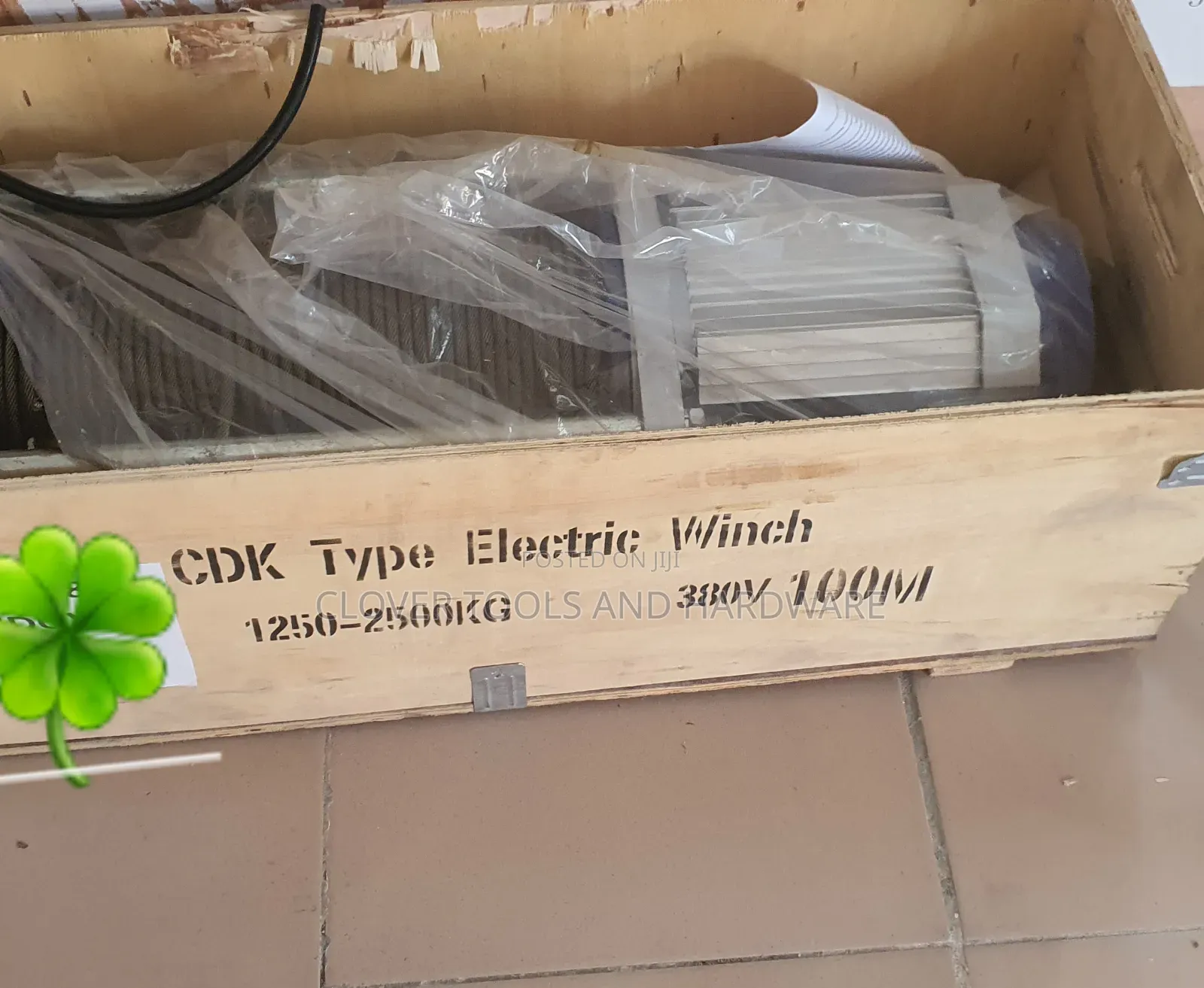 CDK Type Electric Winch 2.5T 380V 100mtr