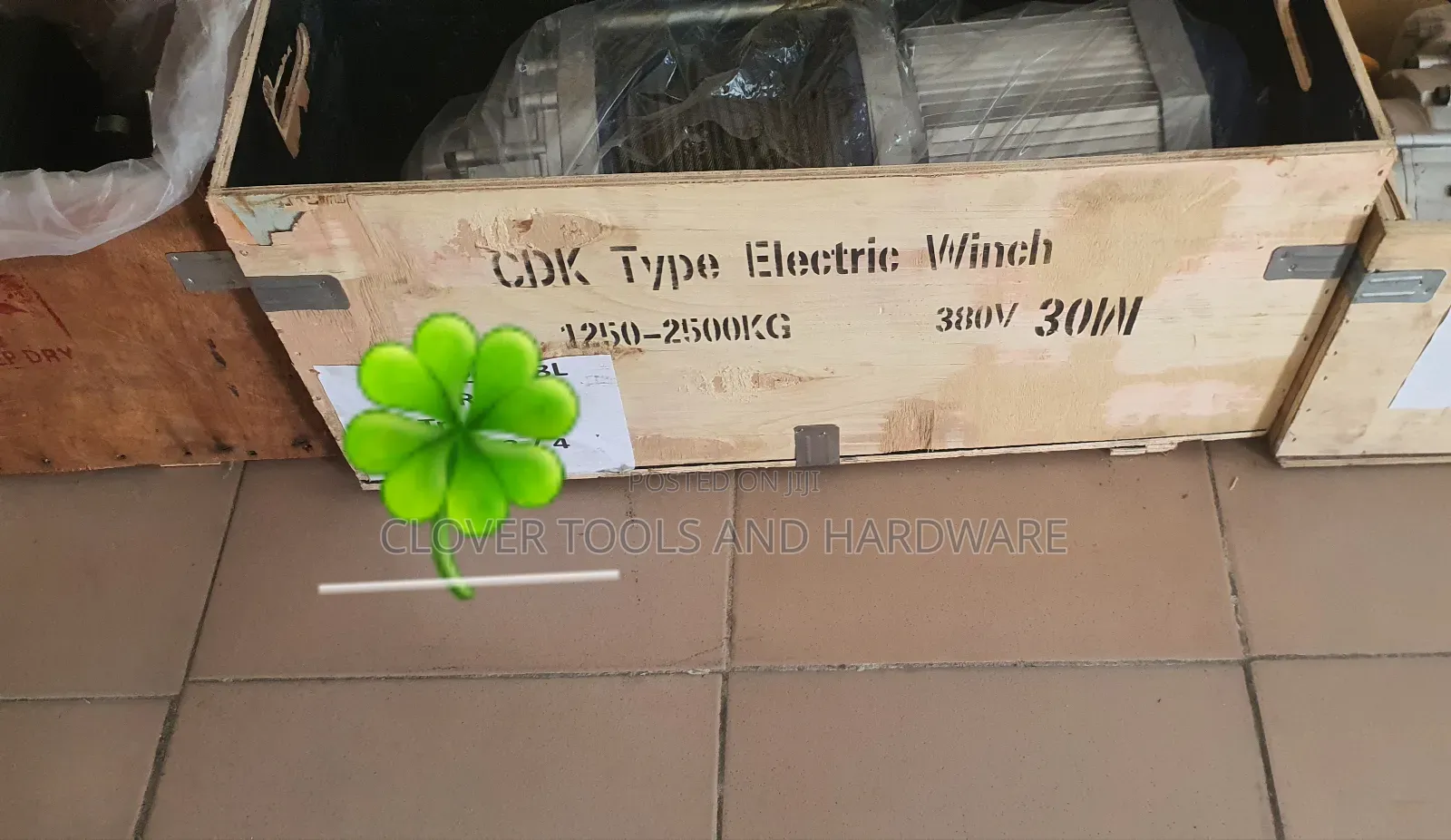 CDK Type Electric Winch 2.5T 380V 30mtr
