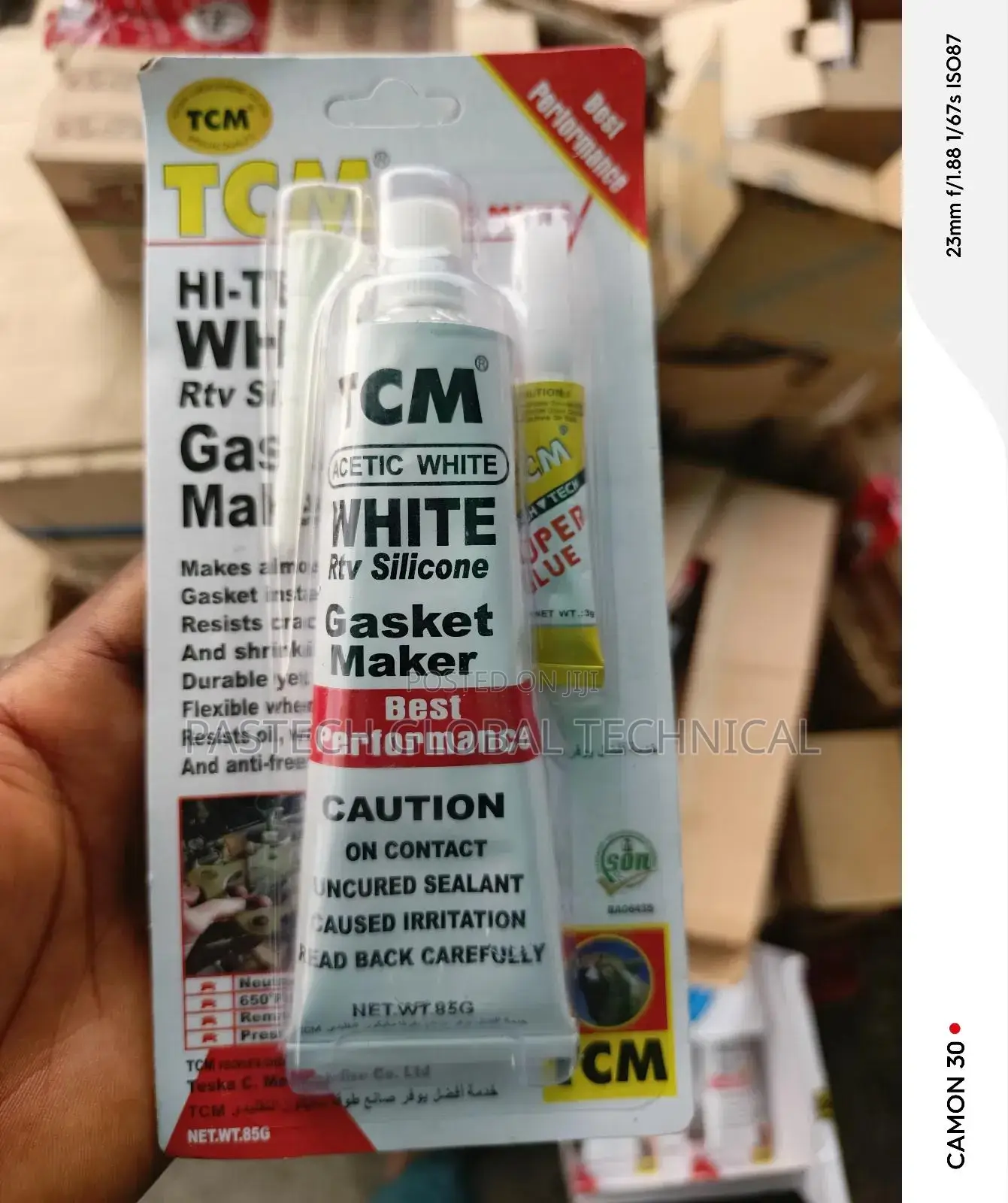 TCM White RTV Silicon Gasket Maker (85G)