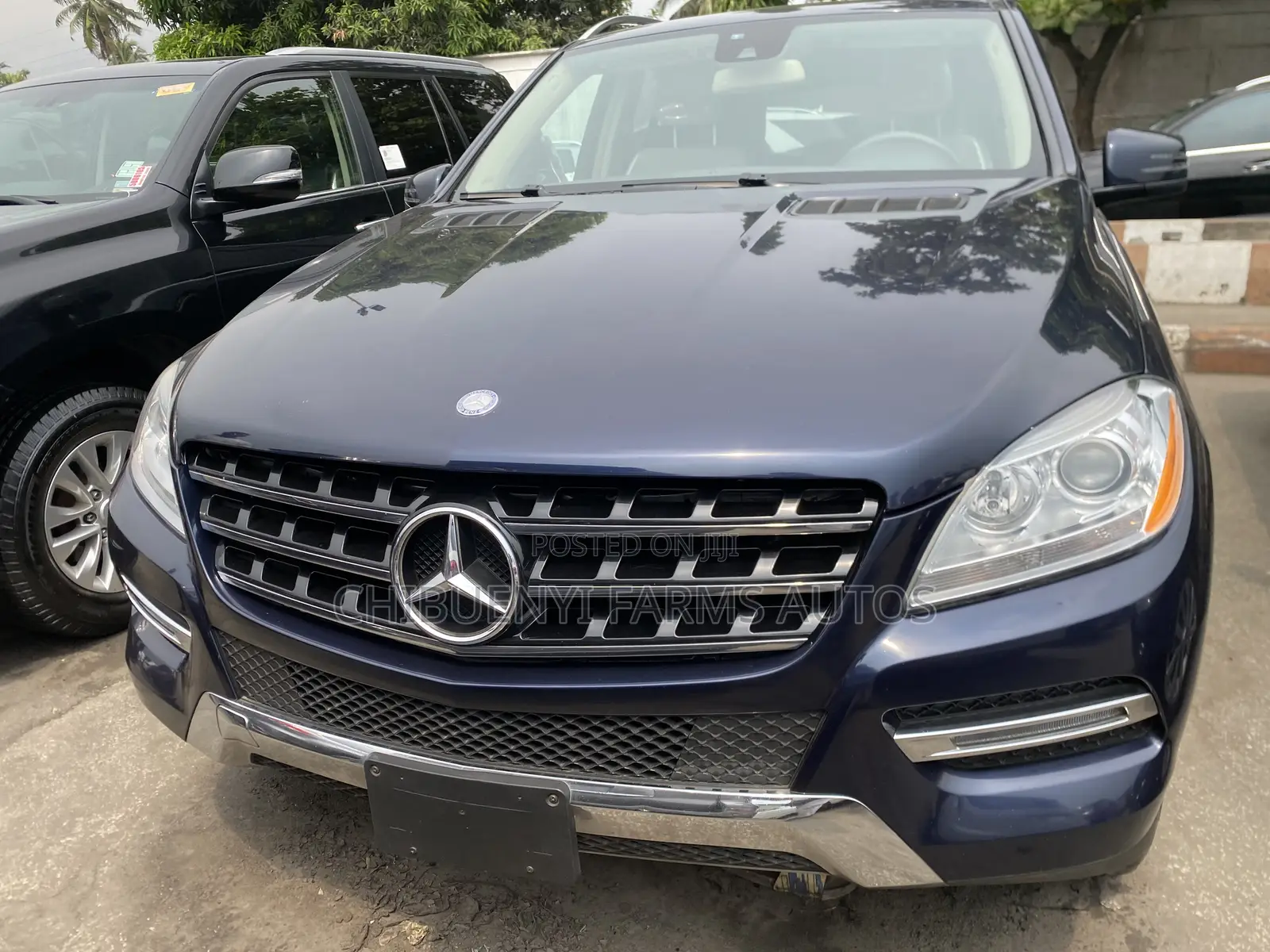 Mercedes-Benz M Class 2015 Blue