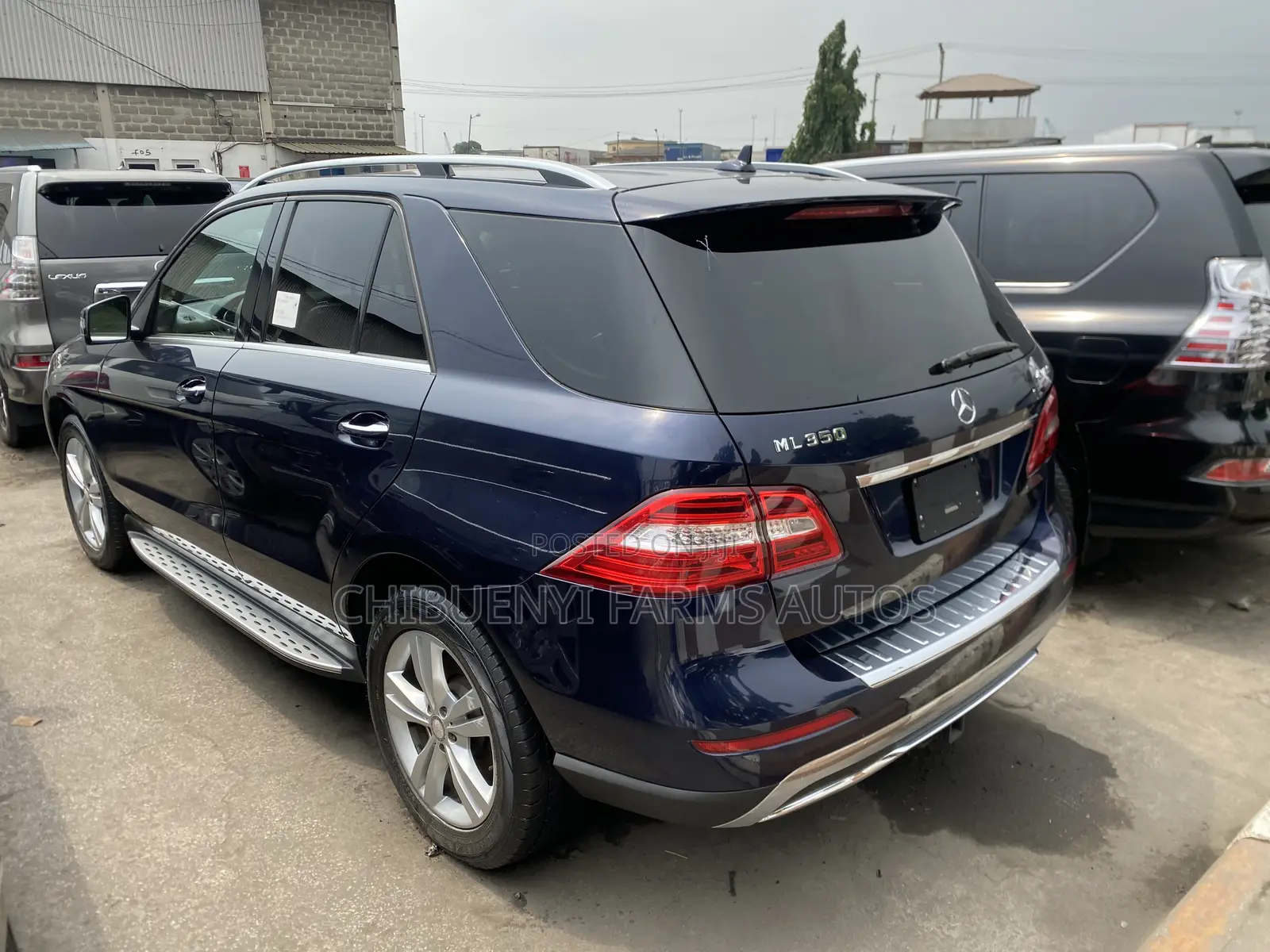 Mercedes-Benz M Class 2015 Blue