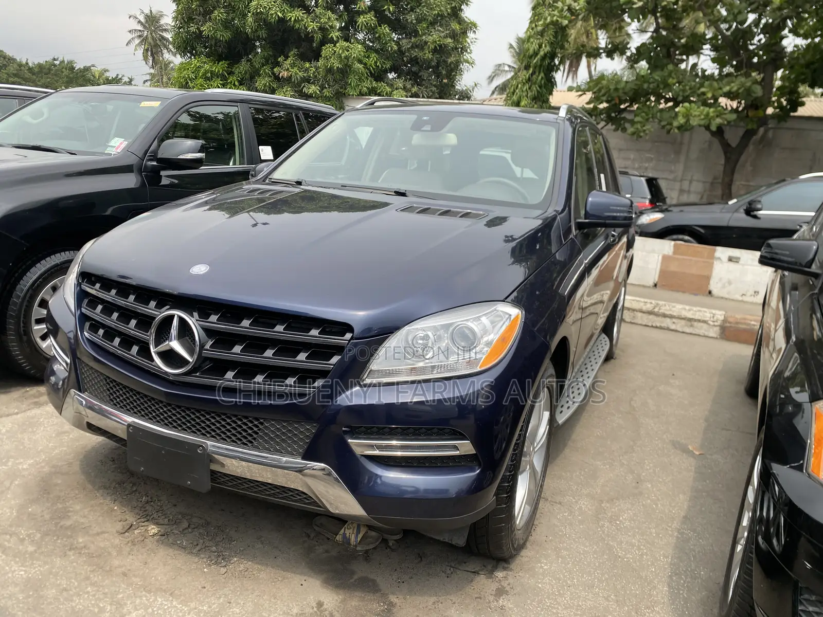 Mercedes-Benz M Class 2015 Blue