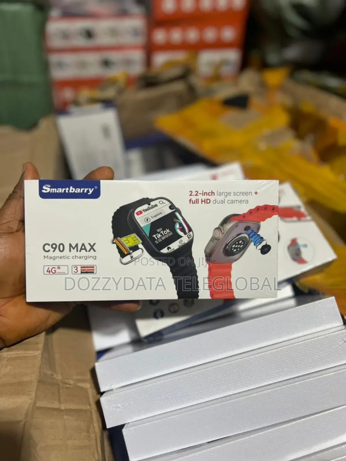 C92 Max 6G + 64GB SIM Card Phone Call Watch Smartwatch