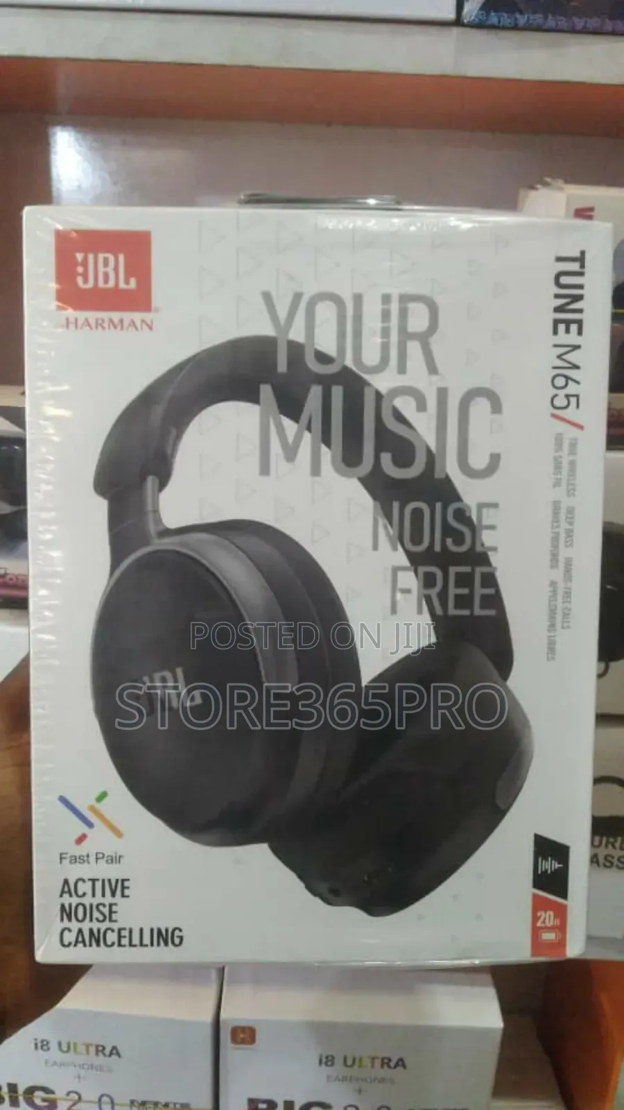 JBL M65 Bluetooth Headset With Noise Cancellation