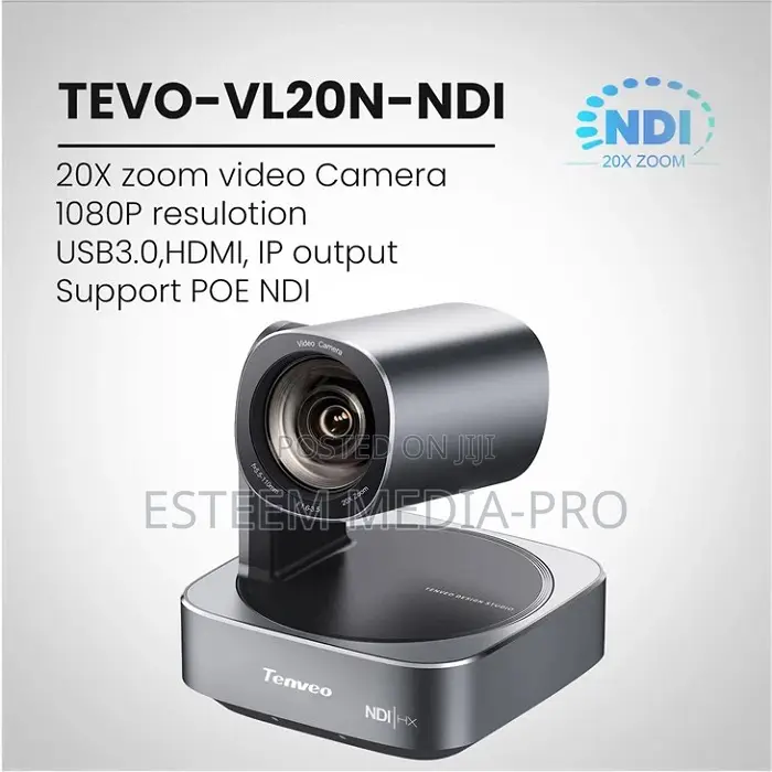 Tenveo Tevo-Vl20n Ndi|Hx PTZ Conference Camera