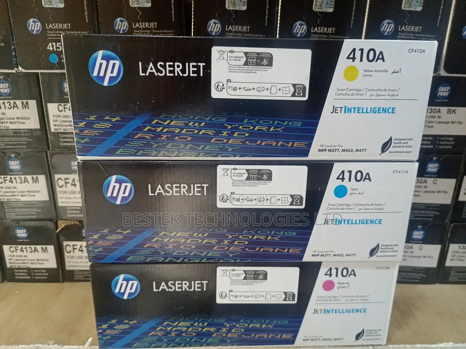Hp Printer Cartridge 410a Colour