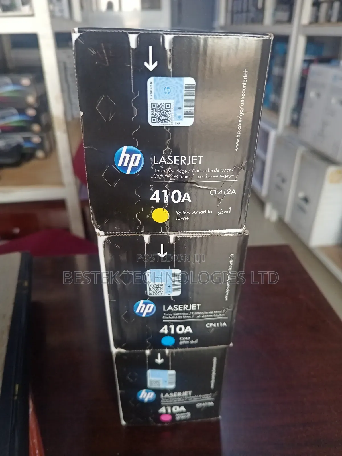 Hp Printer Cartridge 410a Colour