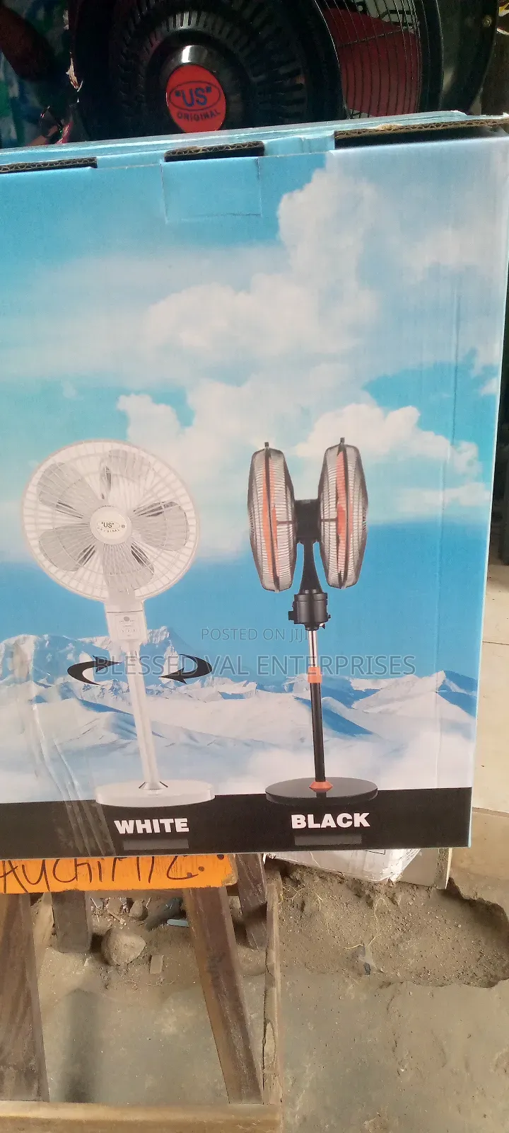 Original Double Head 2in1 Standing Fan