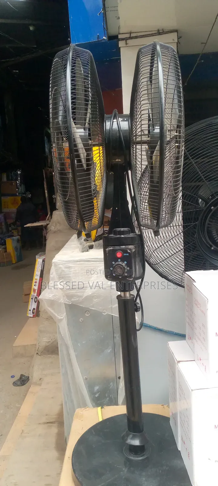 Original Double Head 2in1 Standing Fan