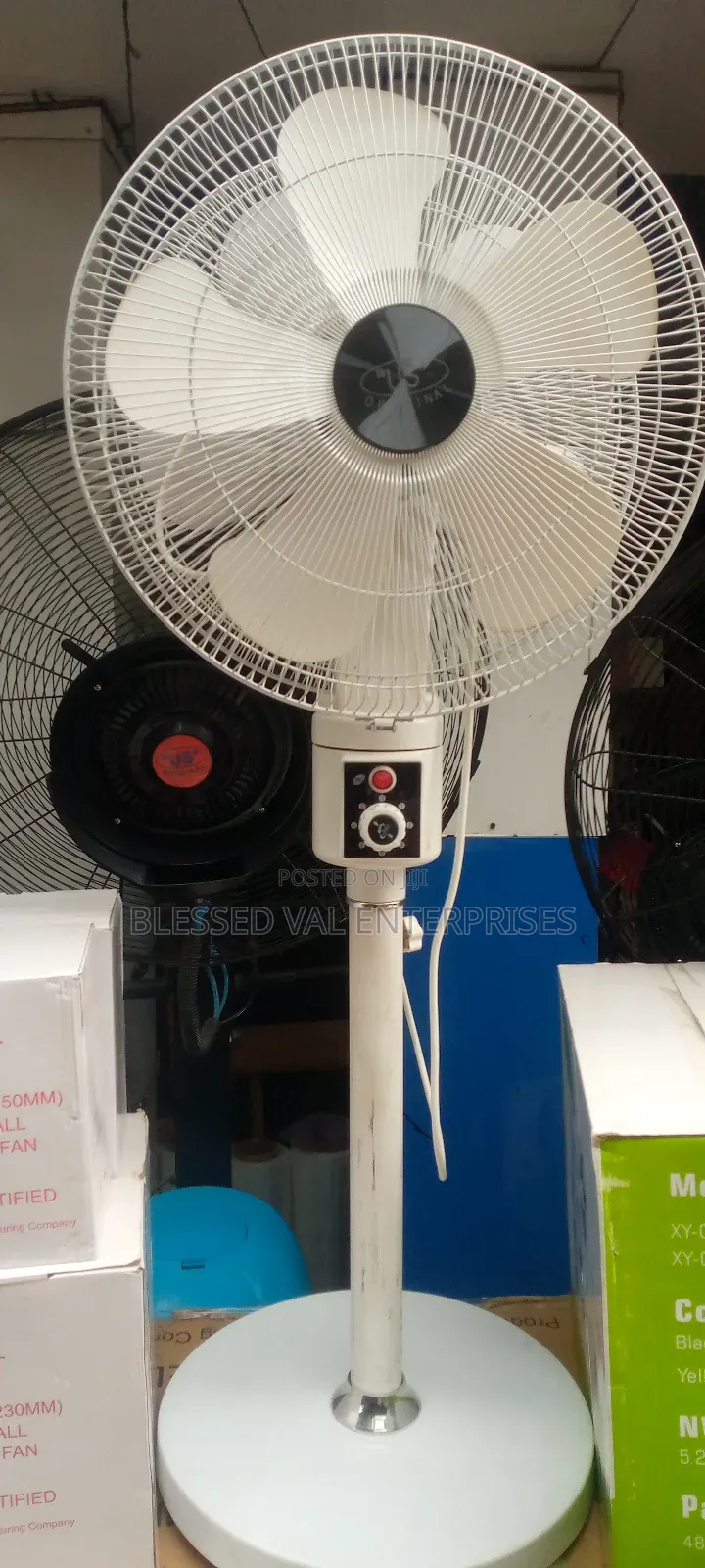Original Double Head 2in1 Standing Fan