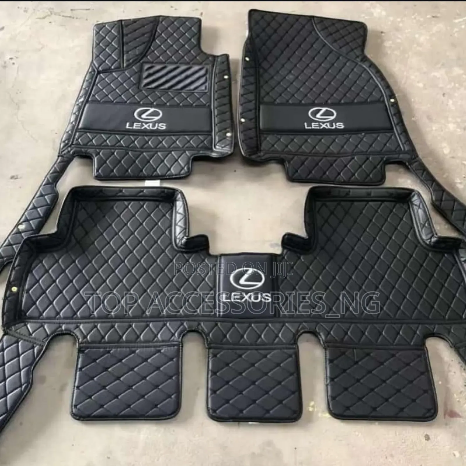 Tiles Waterproof Leather Mat for Lexus Rx350 330 300