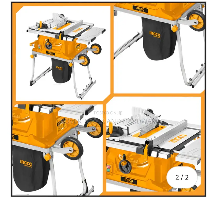 Ingco Heavy Duty Foldable Table Saw Ts15008