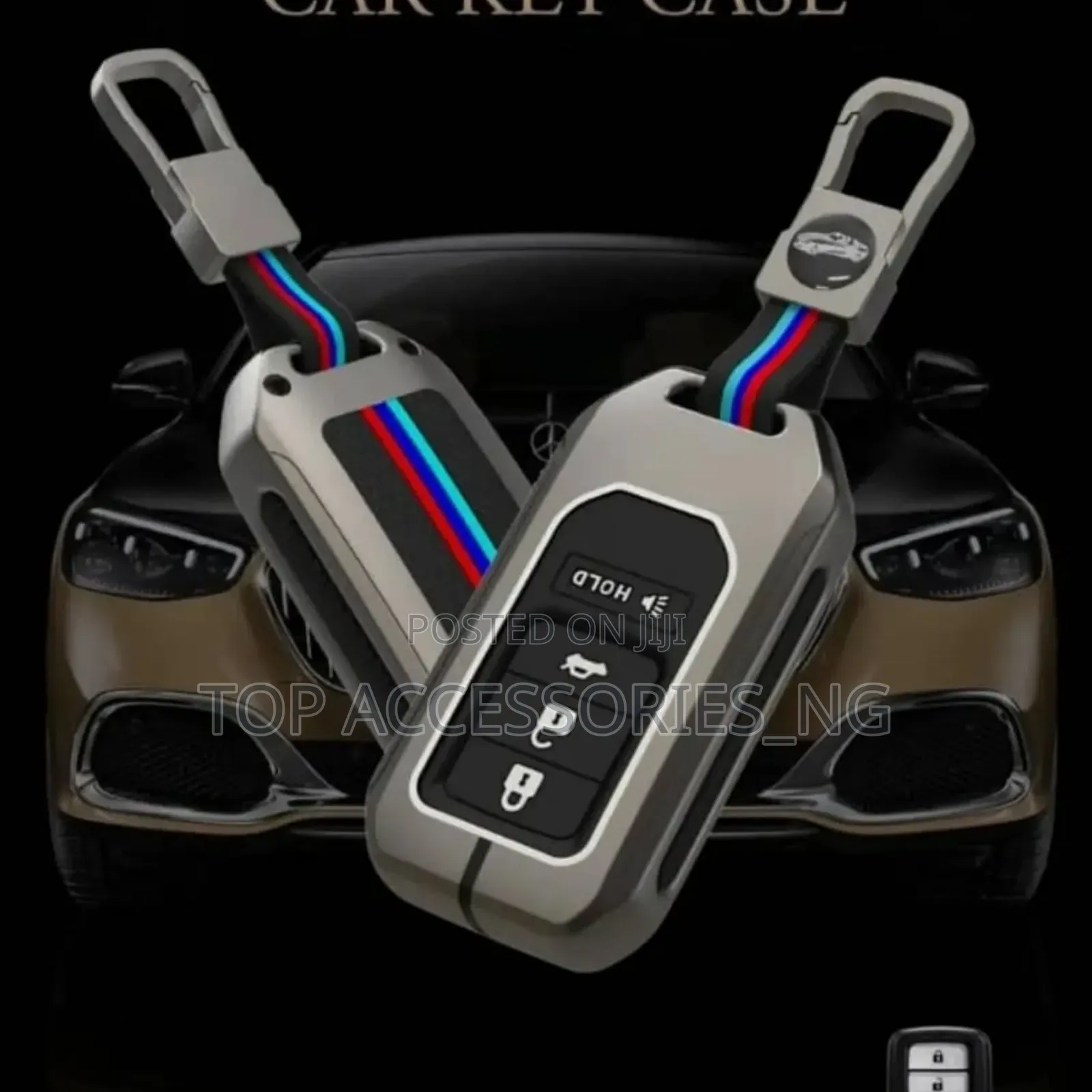 Zinc Alloy Key Cover / Case and Holder for Honda Models