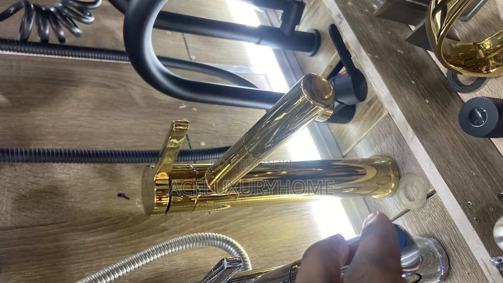 Golden Tap Mixer