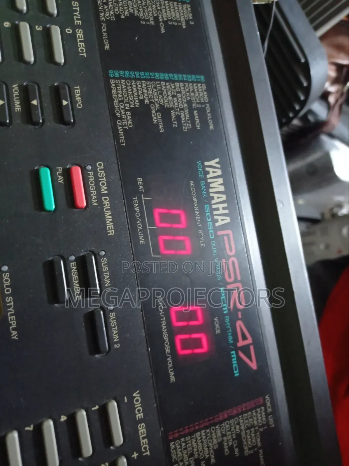 Yamaha PSR 48 at Abuja, Lagos, PH Warri